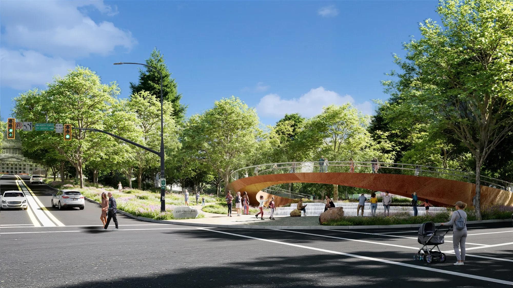 City Creek Park Corner